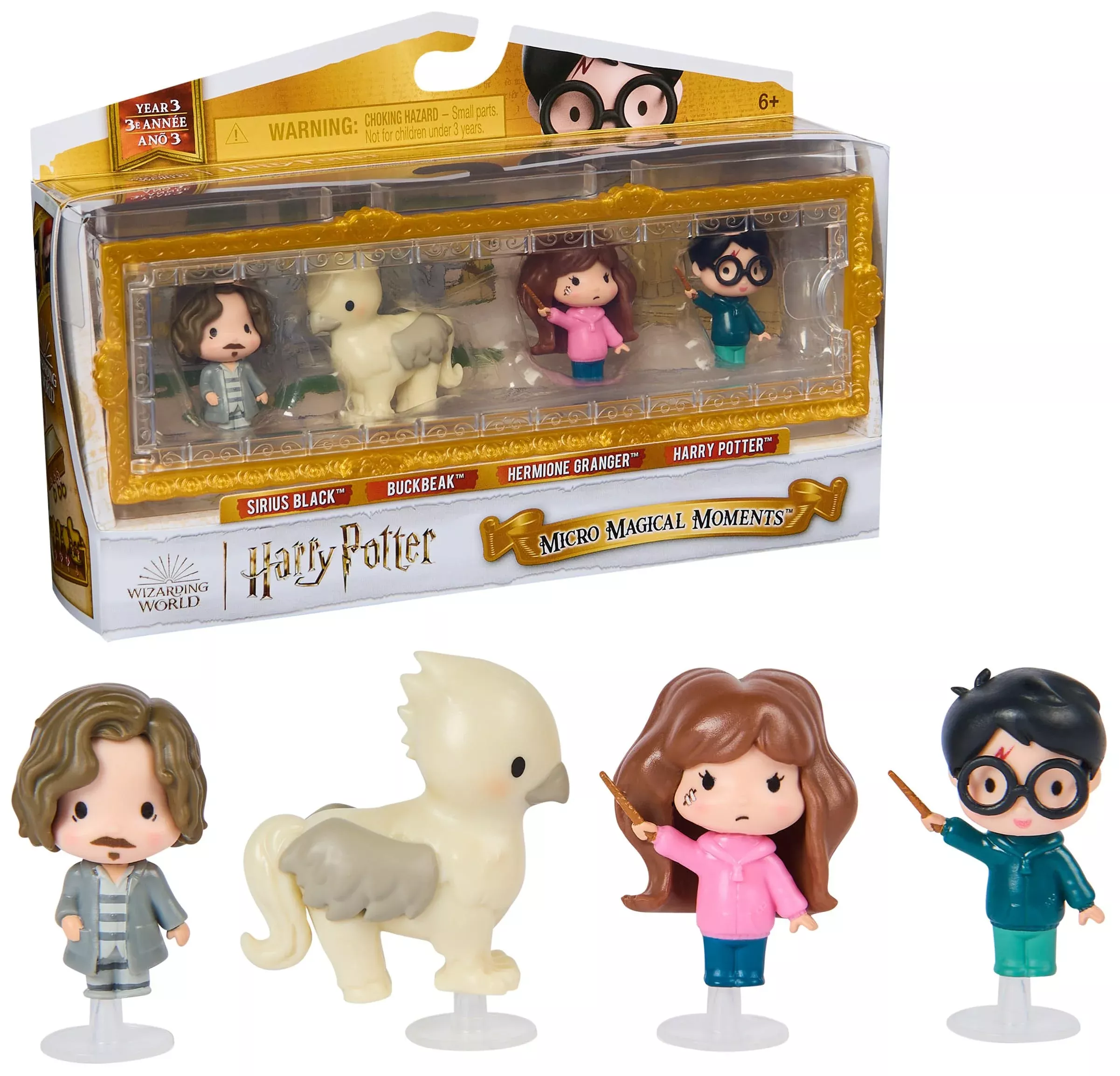 Wizarding World Micro Magical Moments Prisoner of Azkaban Set, 4 Figures