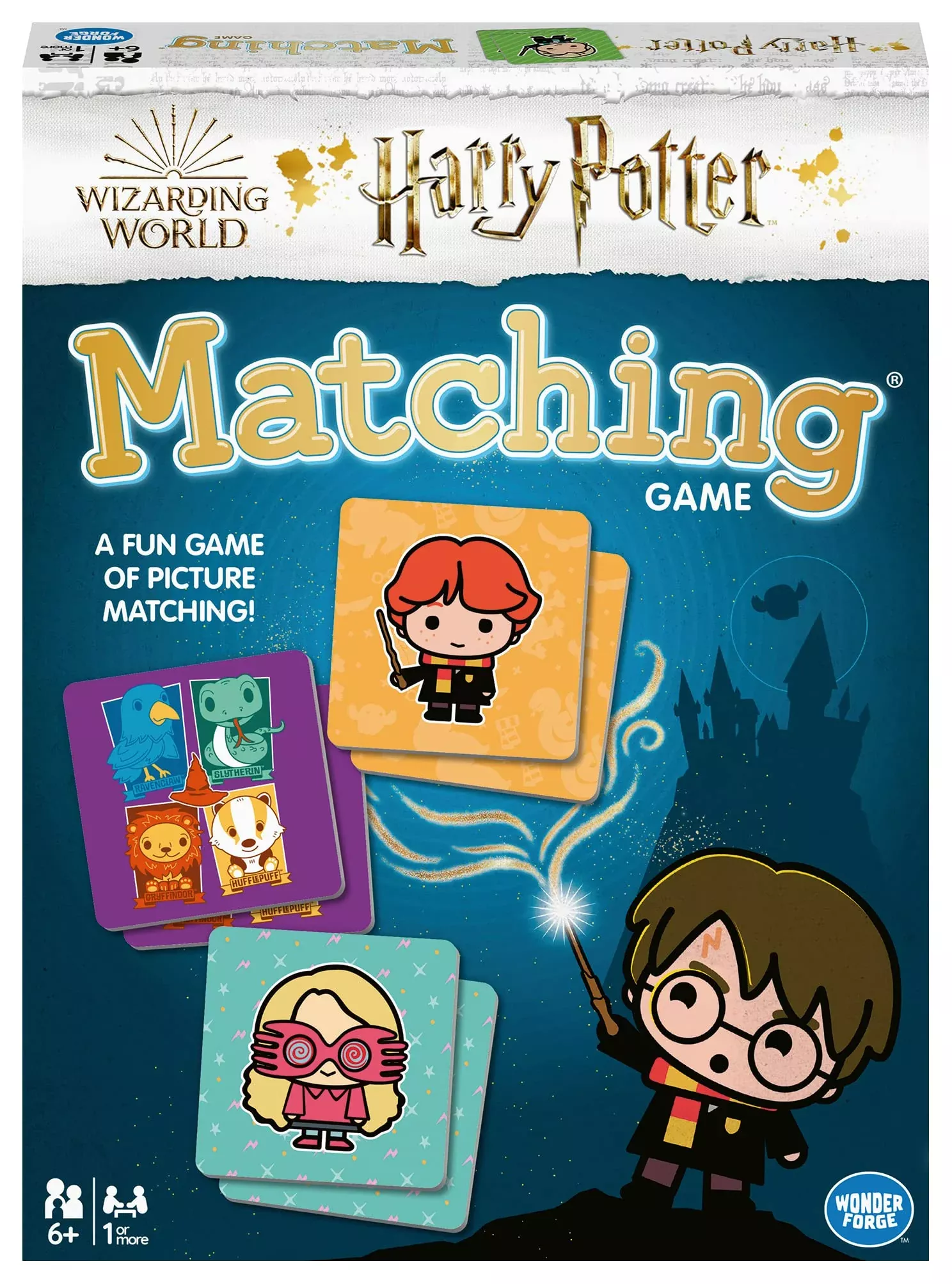 Wonder Forge Harry Potter Matching Game - 72 Picture Tiles