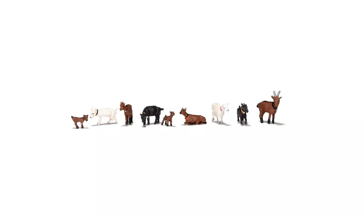 Woodland Scenics A1965 HO Scale Figures - Goats