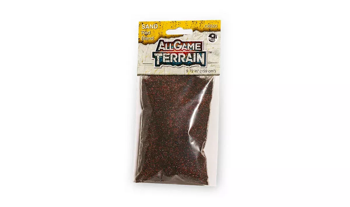 Woodland Scenics G6520 All Game Terrain Red Blend Sand