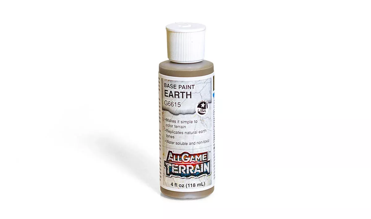 Woodland Scenics G6615 All Game Terrain Earth Base Paint