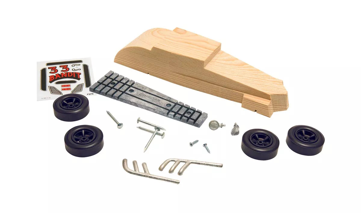 Woodland Scenics Pine Car P374 Bandit Coupe Kit