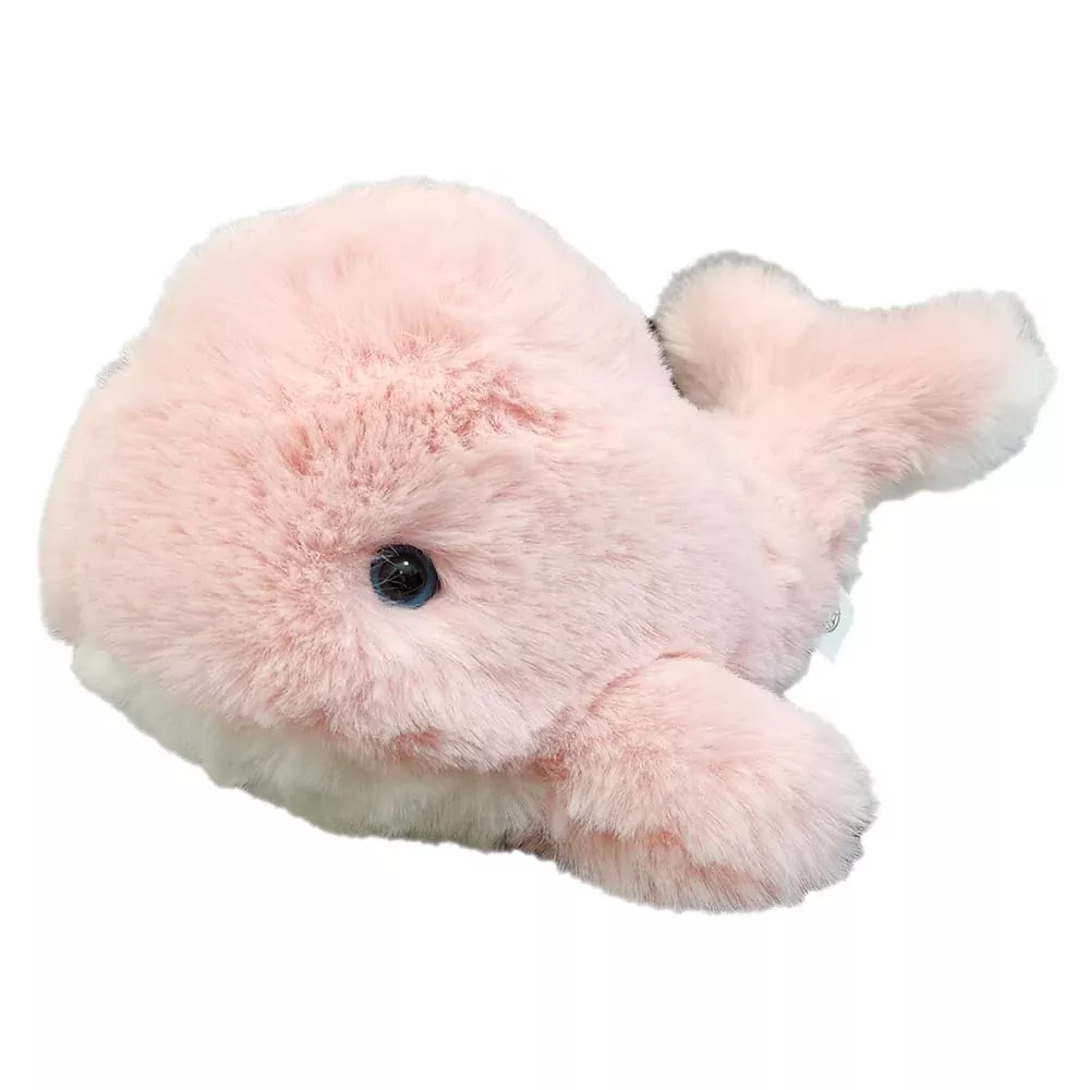 World's Softest Plush Small Pink Whale Stuffed Animal - Safe Polyester