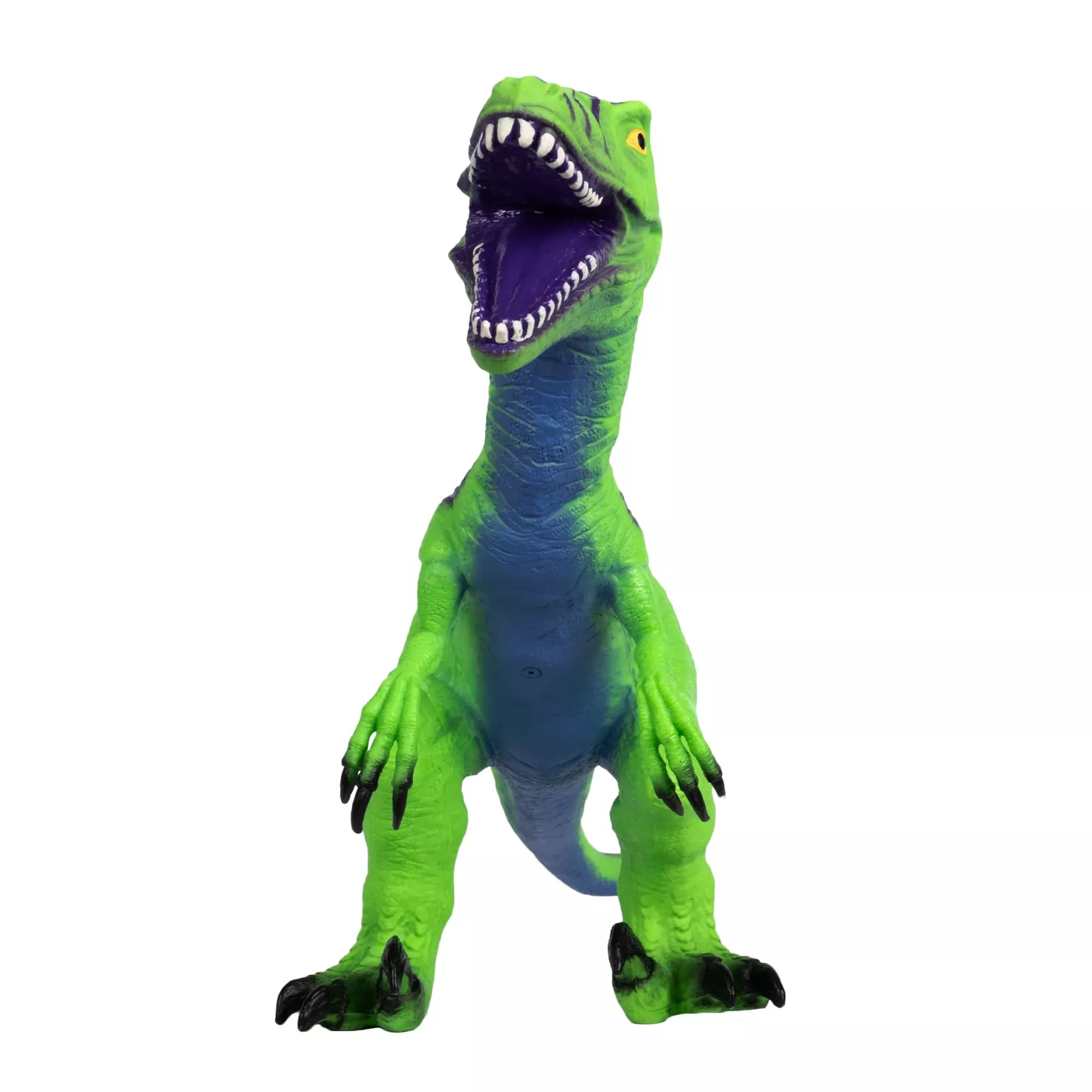 Wow in the World Jumbo Velociraptor Dinosaur Toy Multicolor 11.6"