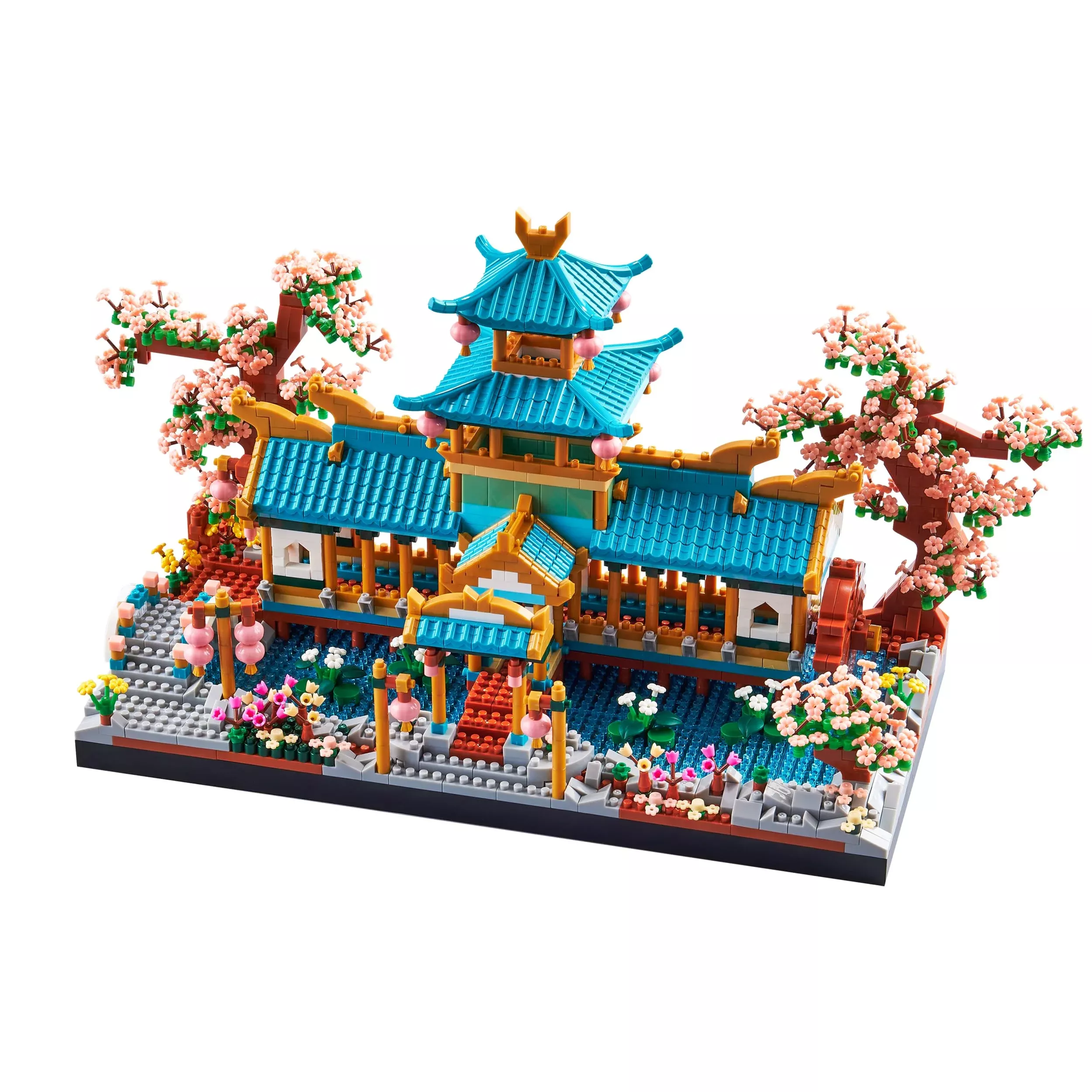 wriyvngs Exquisite Suzhou Garden Micro Building Blocks Set - 2350 PC,