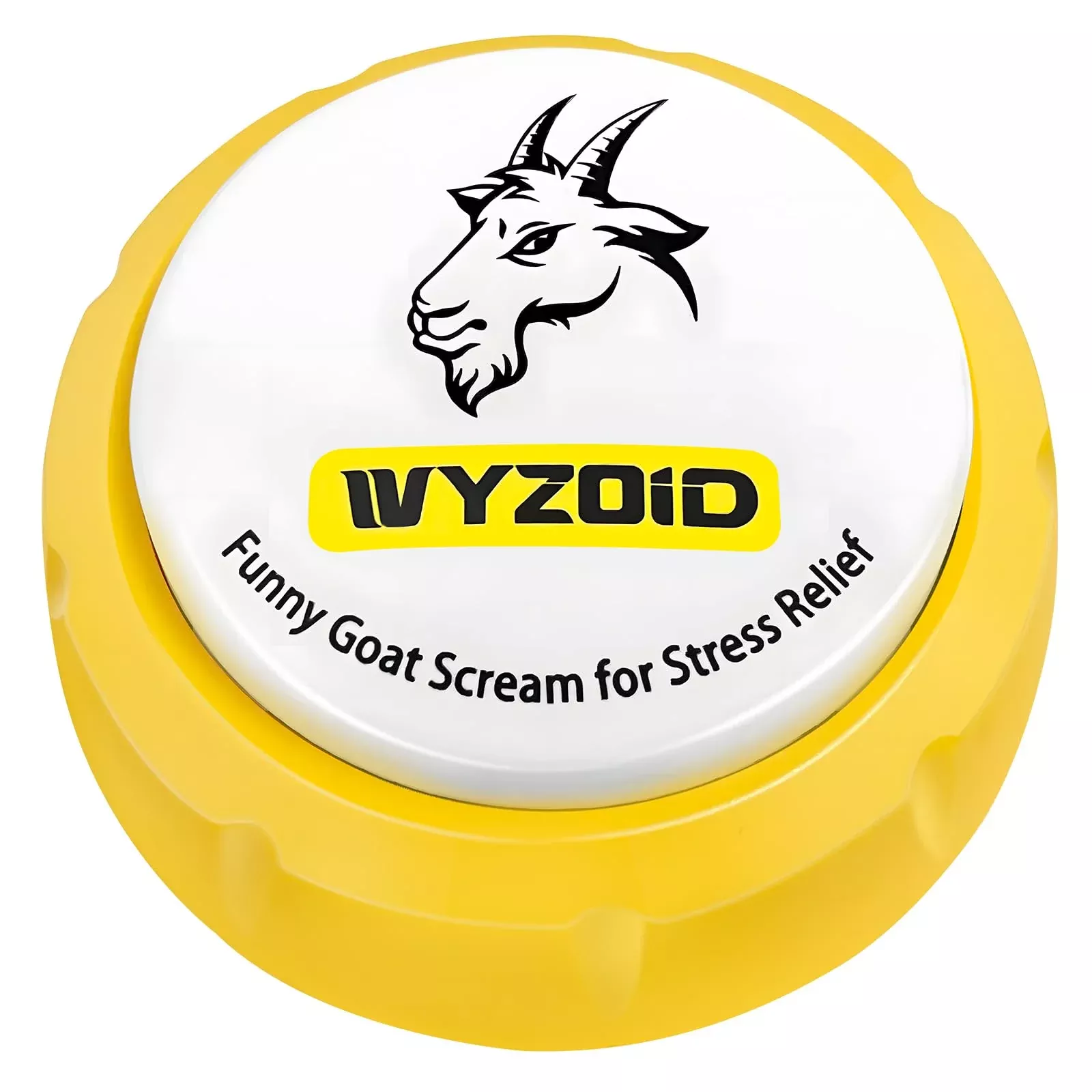 Wyzoid Screaming Goat, Screaming Desk Toy Talking Button,Make Funny Sc