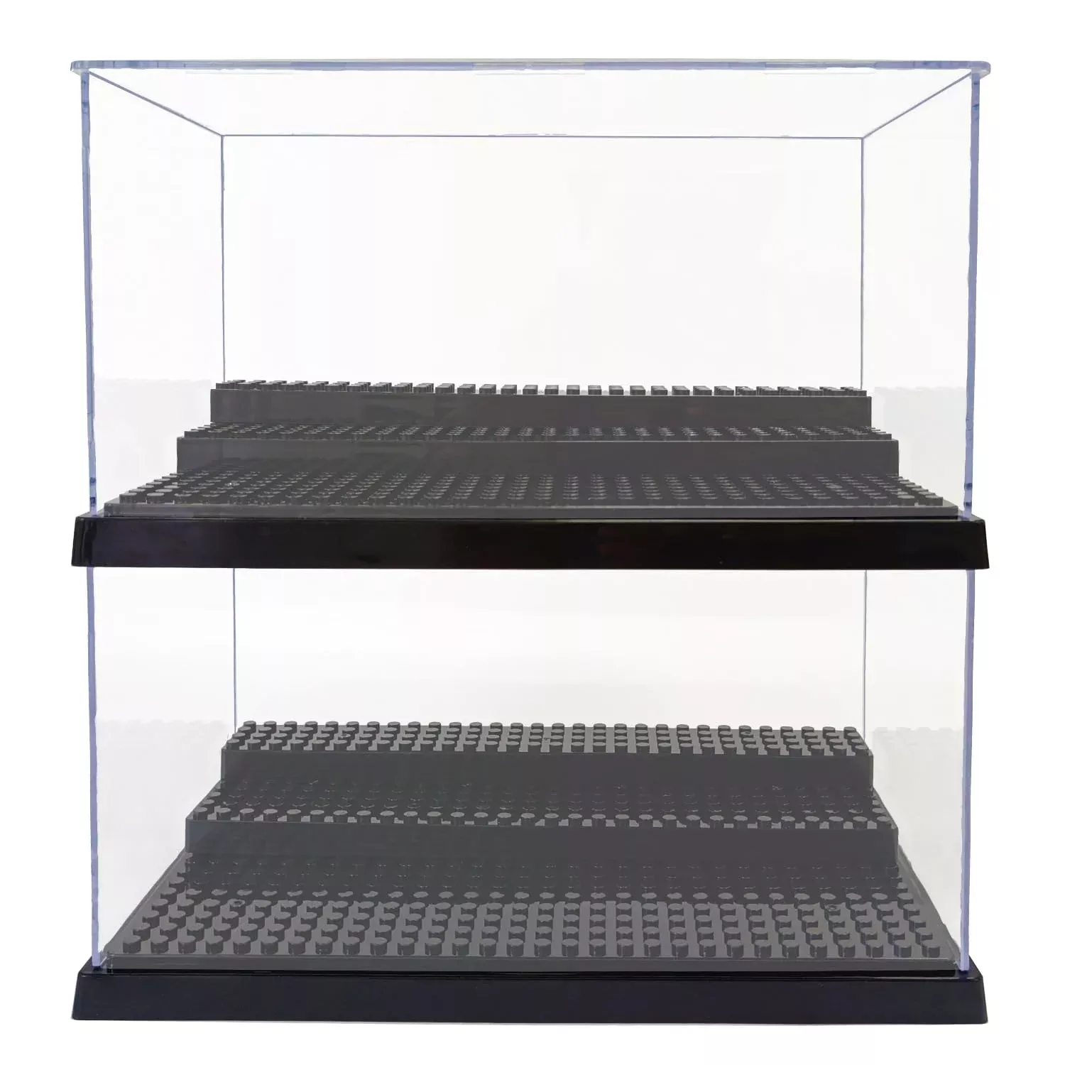 X XIN·SHI Acrylic Display Case for Collectibles, Clear, 15.75