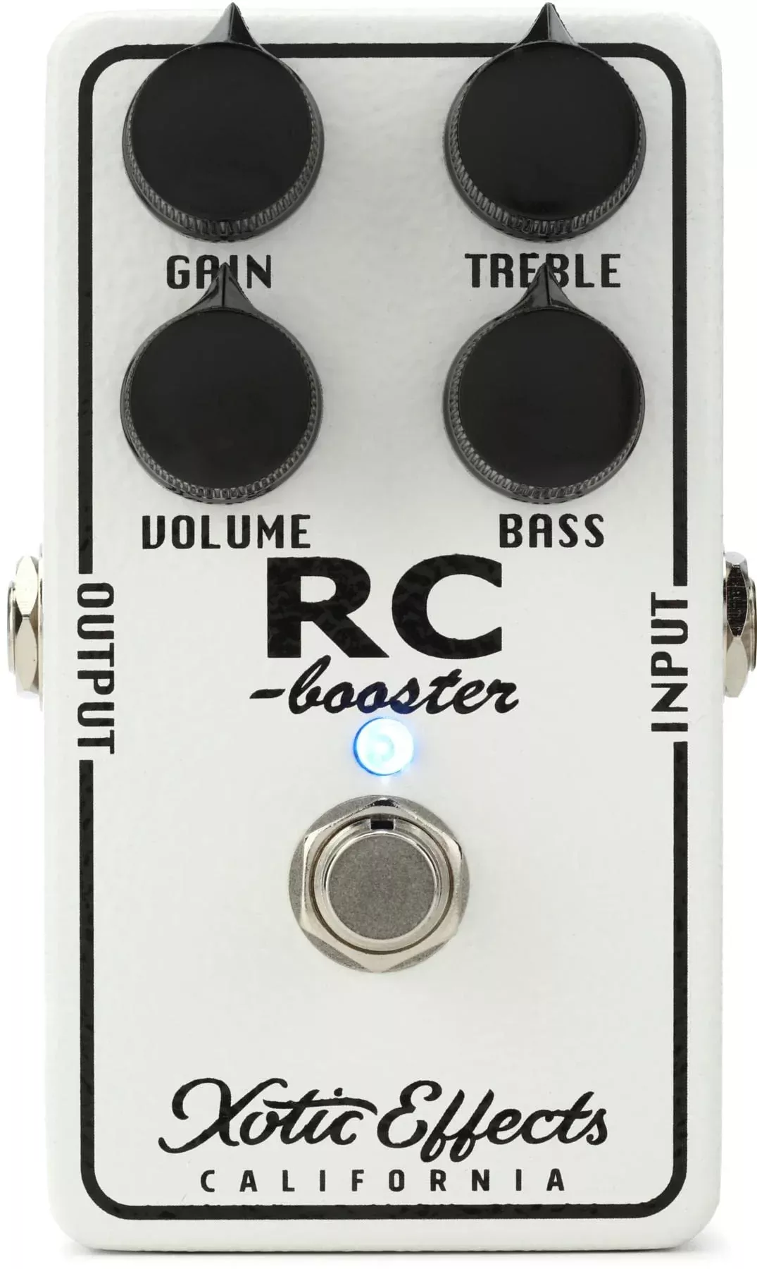 Xotic EP Booster Clean Boost Pedal +20dB Gain Black-and-Silver