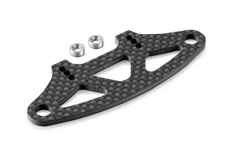XRAY 301210 Graphite Bumper Upper Holder for Adjustable Body Mounts