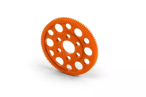 XRAY 305870-O 100T 64P Offset Spur Gear Orange