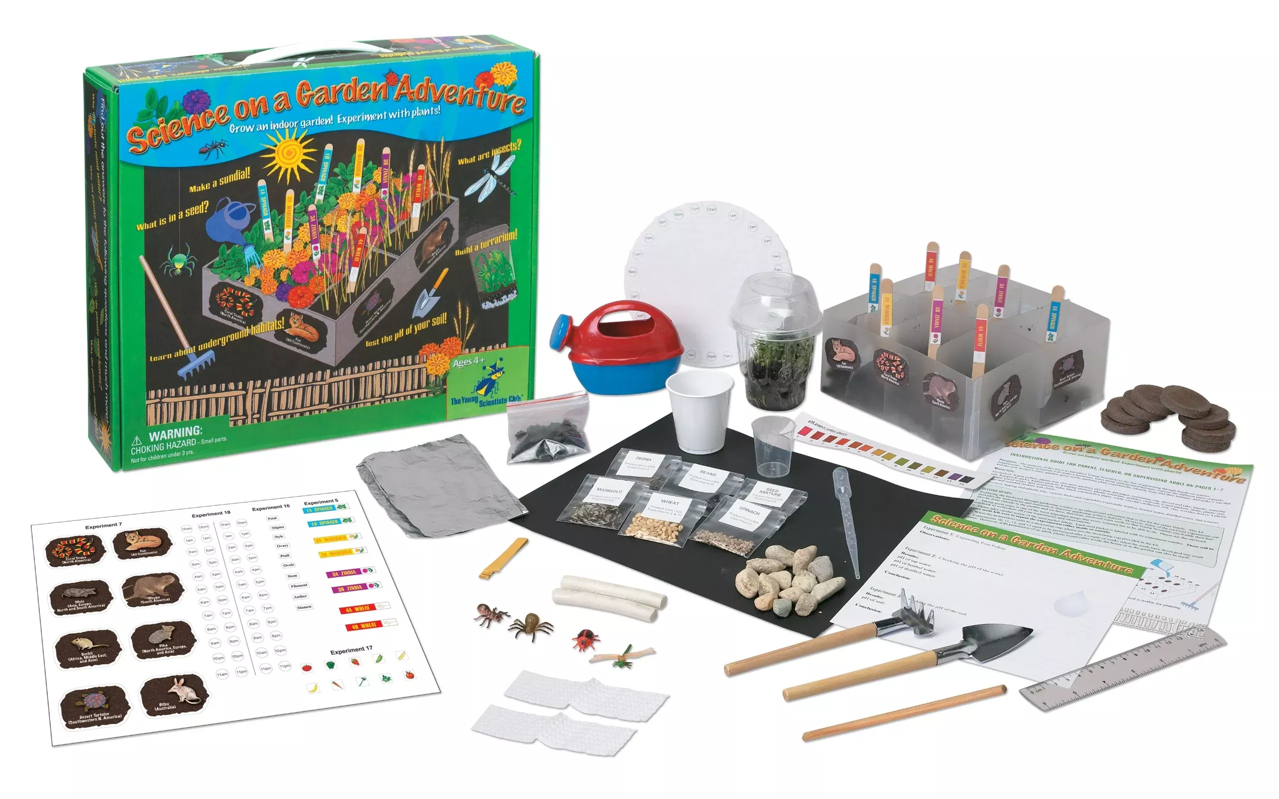 The Young Scientists Club Gardening STEM Kit for Kids, Multicoloured, Small