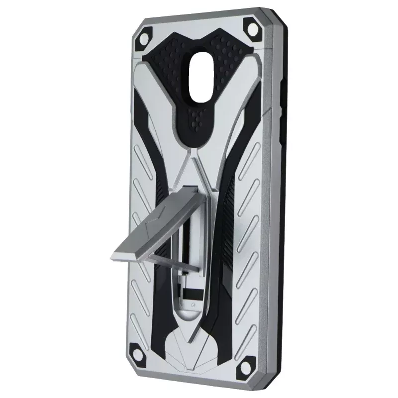 Zizo Static Series Case for Samsung Galaxy Prime 3 / J3 2018 - Silver / Black