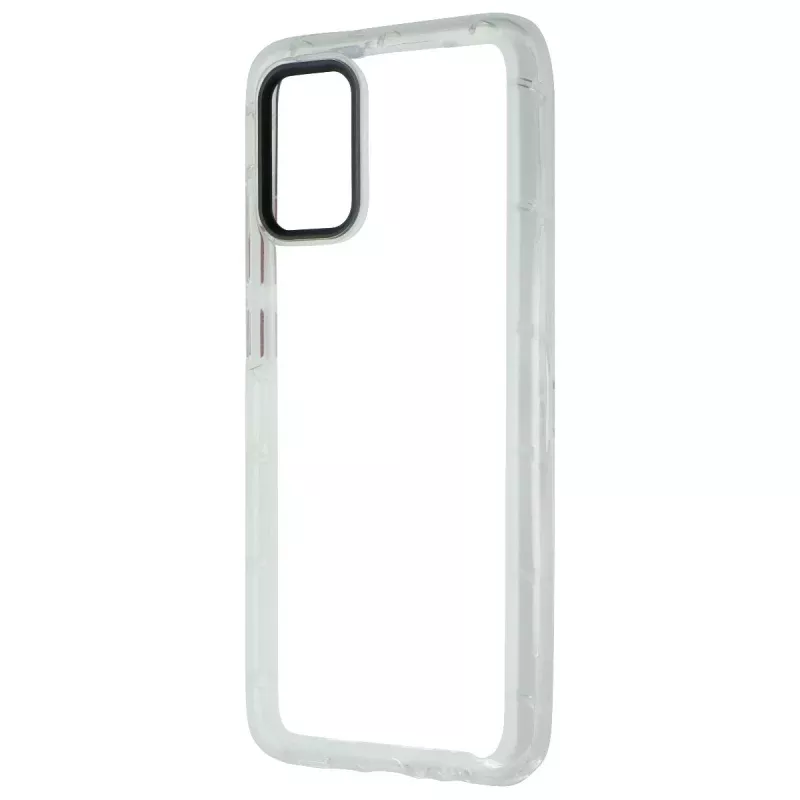 Zizo Surge Series Case w/ Customizable Buttons for Samsung Galaxy A02s - Clear
