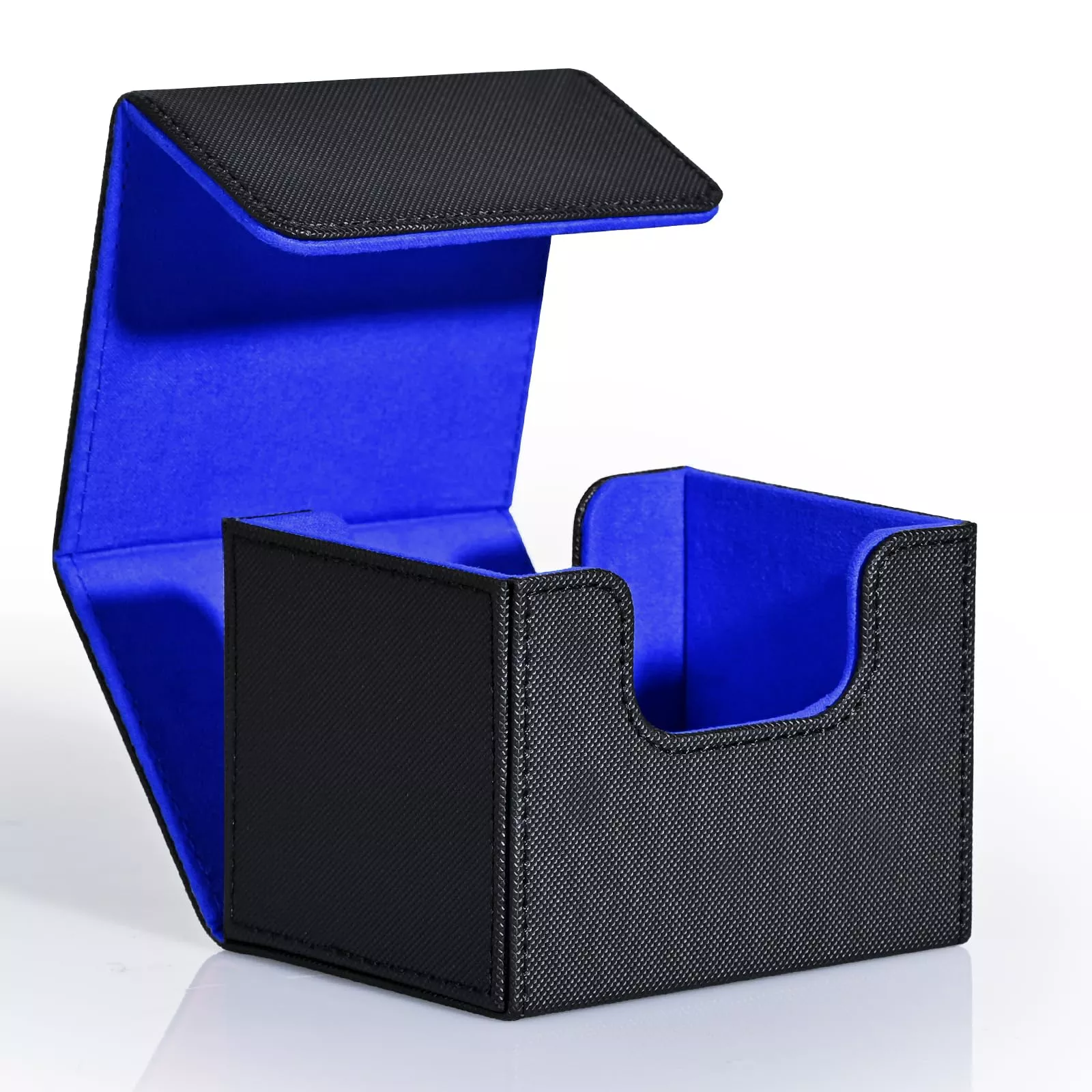 ZLCA Card Deck Box for MTG & YuGiOh, PU Leather, 4