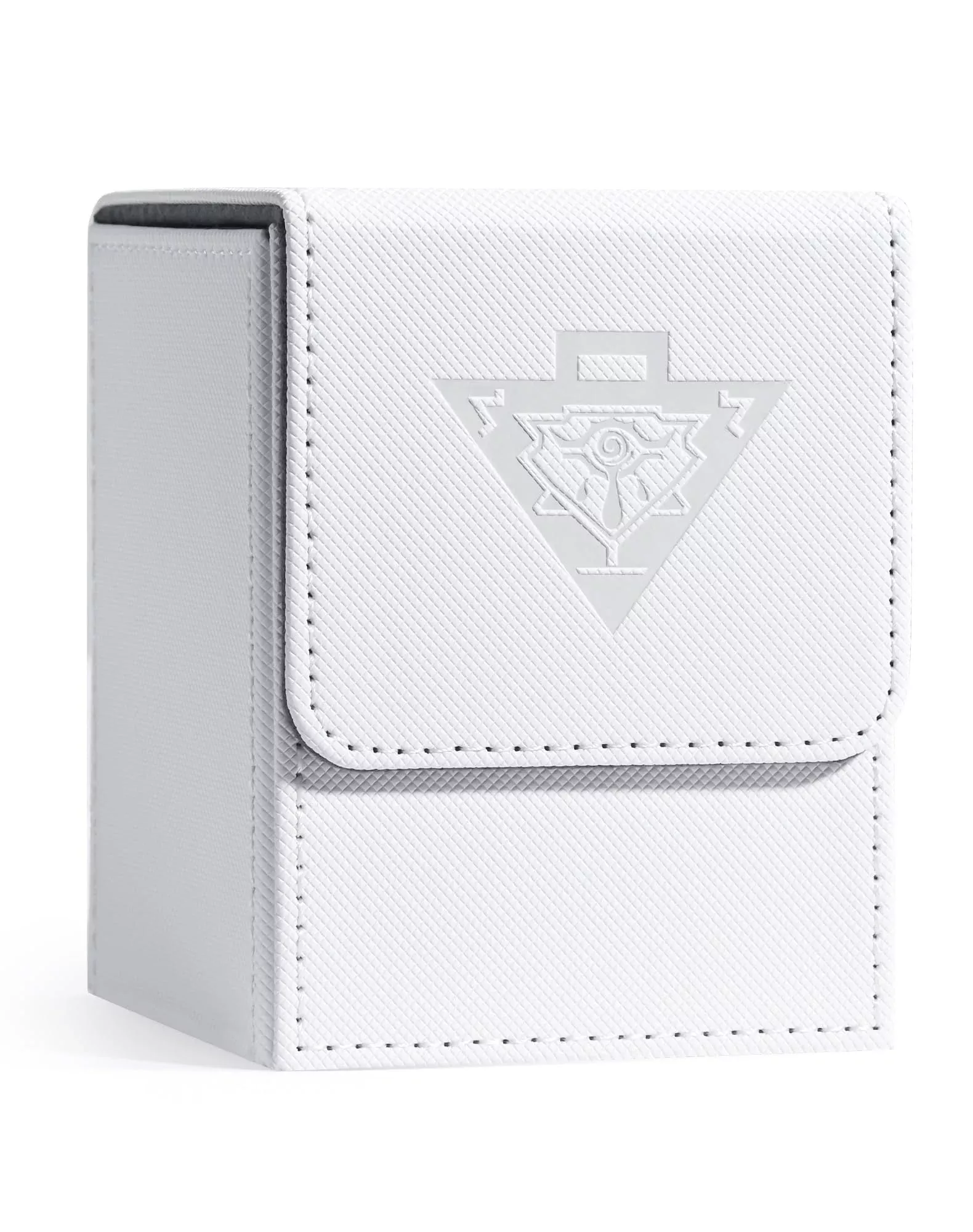 ZLCA Card Deck Box for TCGs, PU Leather, 100+ Cards,