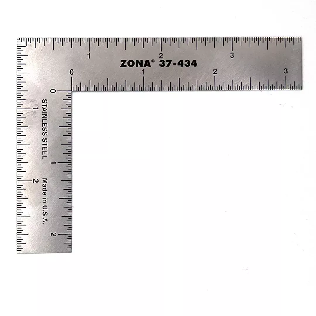 Zona 37-434 3x4" L Square