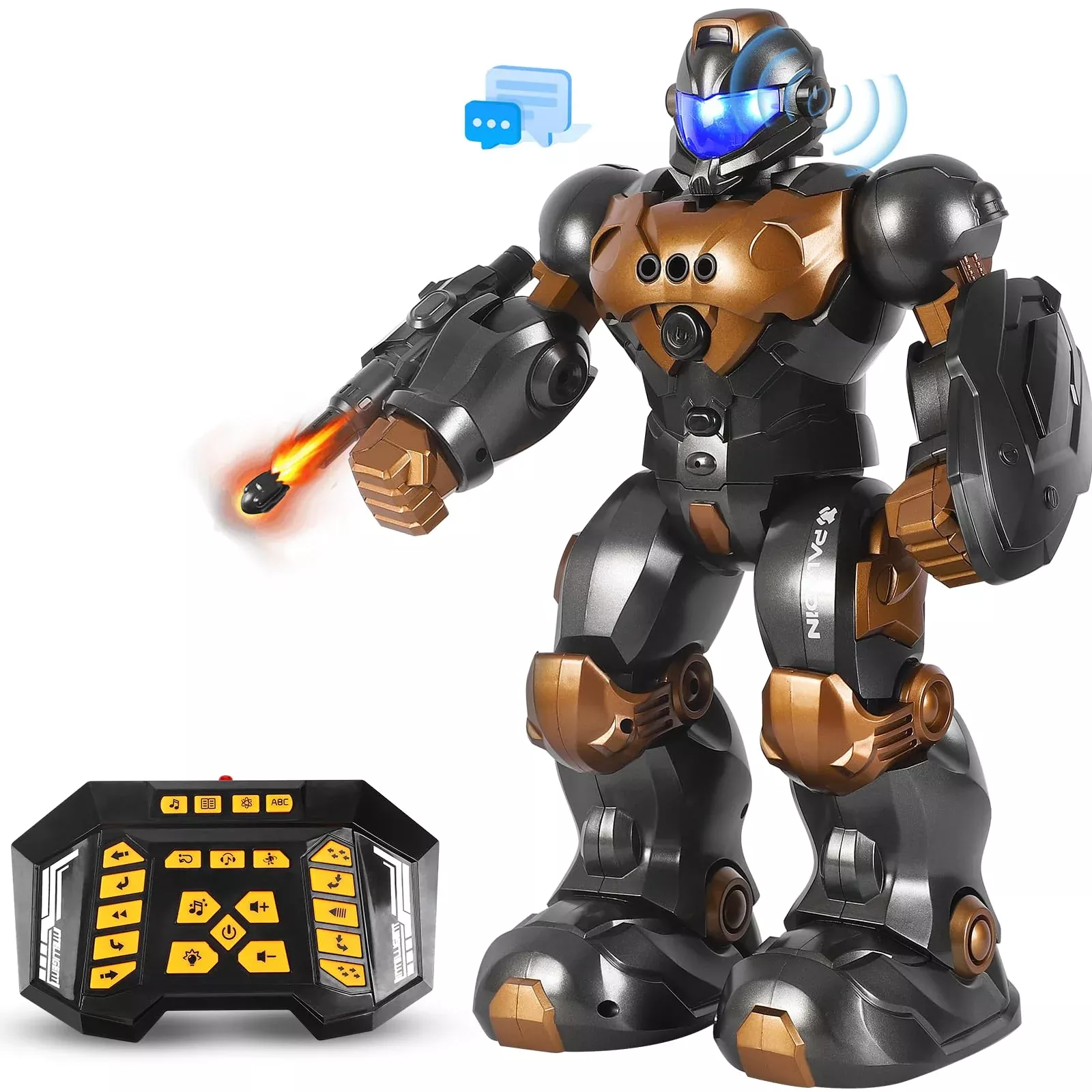 Zreswap Remote Voice Control Robot Toys For Kids, Intelligent Programm