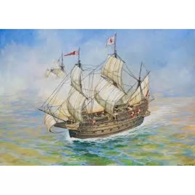 Zvezda-1/350 Galeon "San Martin" Flagship of the Armada Invincible