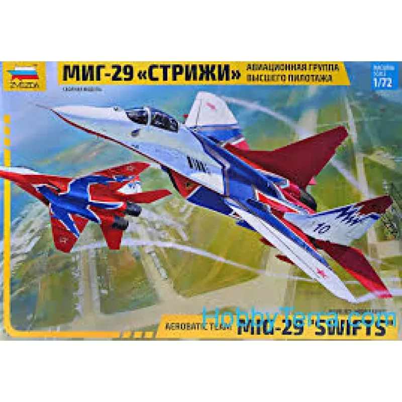 Zvezda-1/72 Aerobatic Team MIG-29 "Swifts"