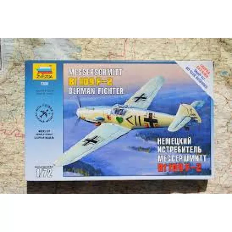 Zvezda-1/72 Messerschmitt BF-109 F2