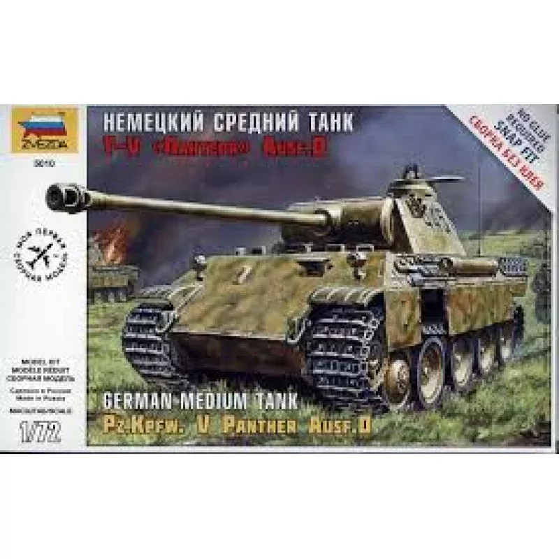 Zvezda-1/72 PZ.KPFW.V Panther AUSF.D
