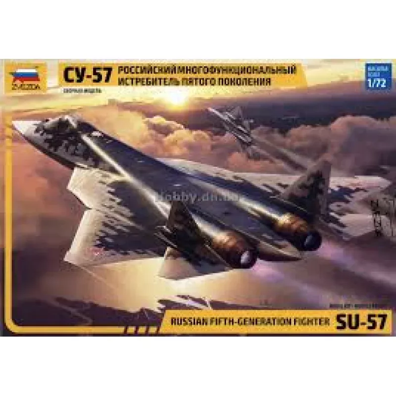 Zvezda-1/72 Russian Fifth-Generation Fighter Su-57