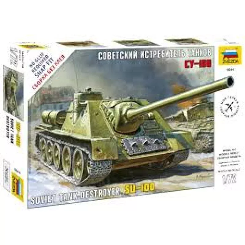 Zvezda-1/72 SU-100